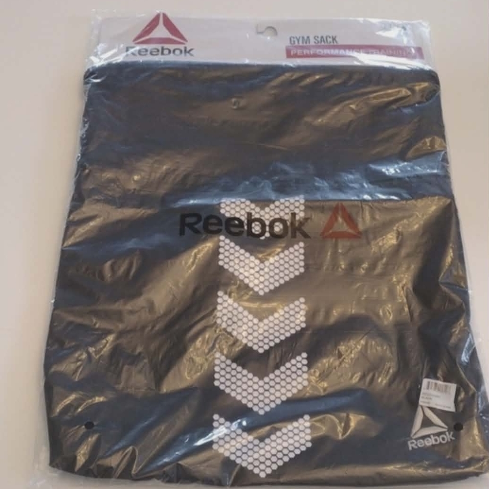 Reebok Black Gym Sack for Men - Picture 2 of 8